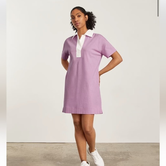 Everlane Organic Cotton Polo Dress NWT - Picture 3 of 7